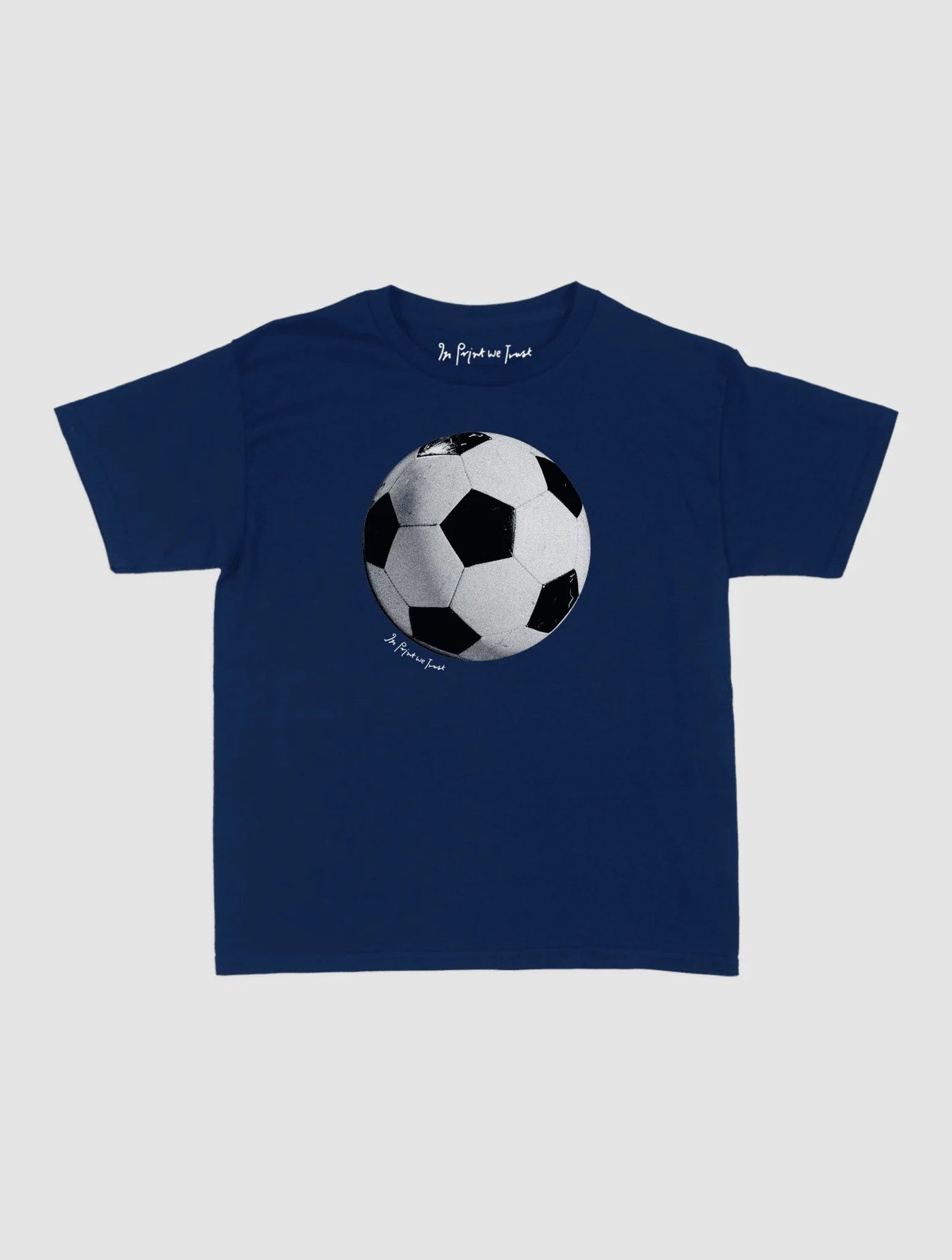 football baby tee - In Print We Trust