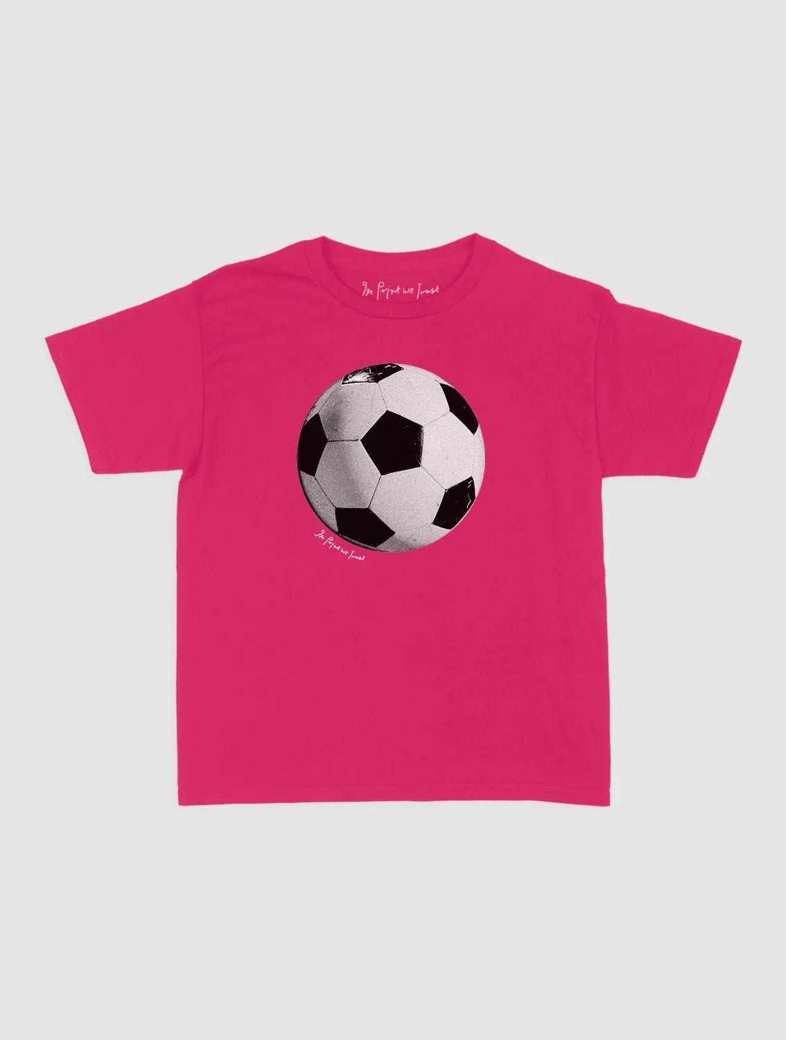 football baby tee - In Print We Trust