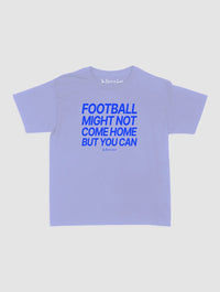 football might not come home baby tee - In Print We Trust