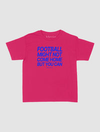 football might not come home baby tee - In Print We Trust