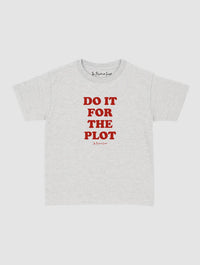 for the plot baby tee - In Print We Trust