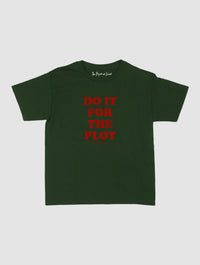 for the plot baby tee - In Print We Trust