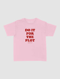 for the plot baby tee - In Print We Trust