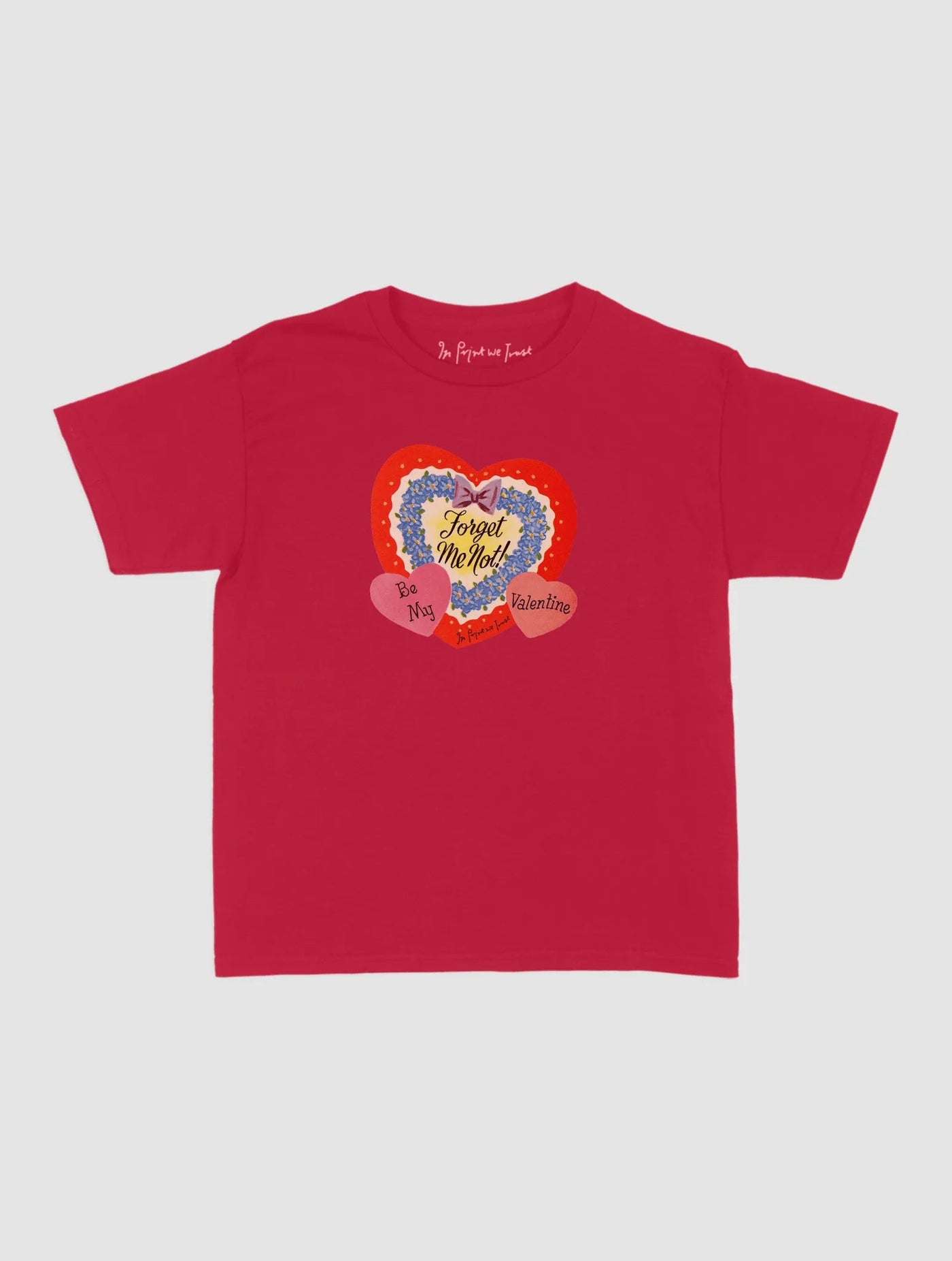 forget me not baby tee - In Print We Trust