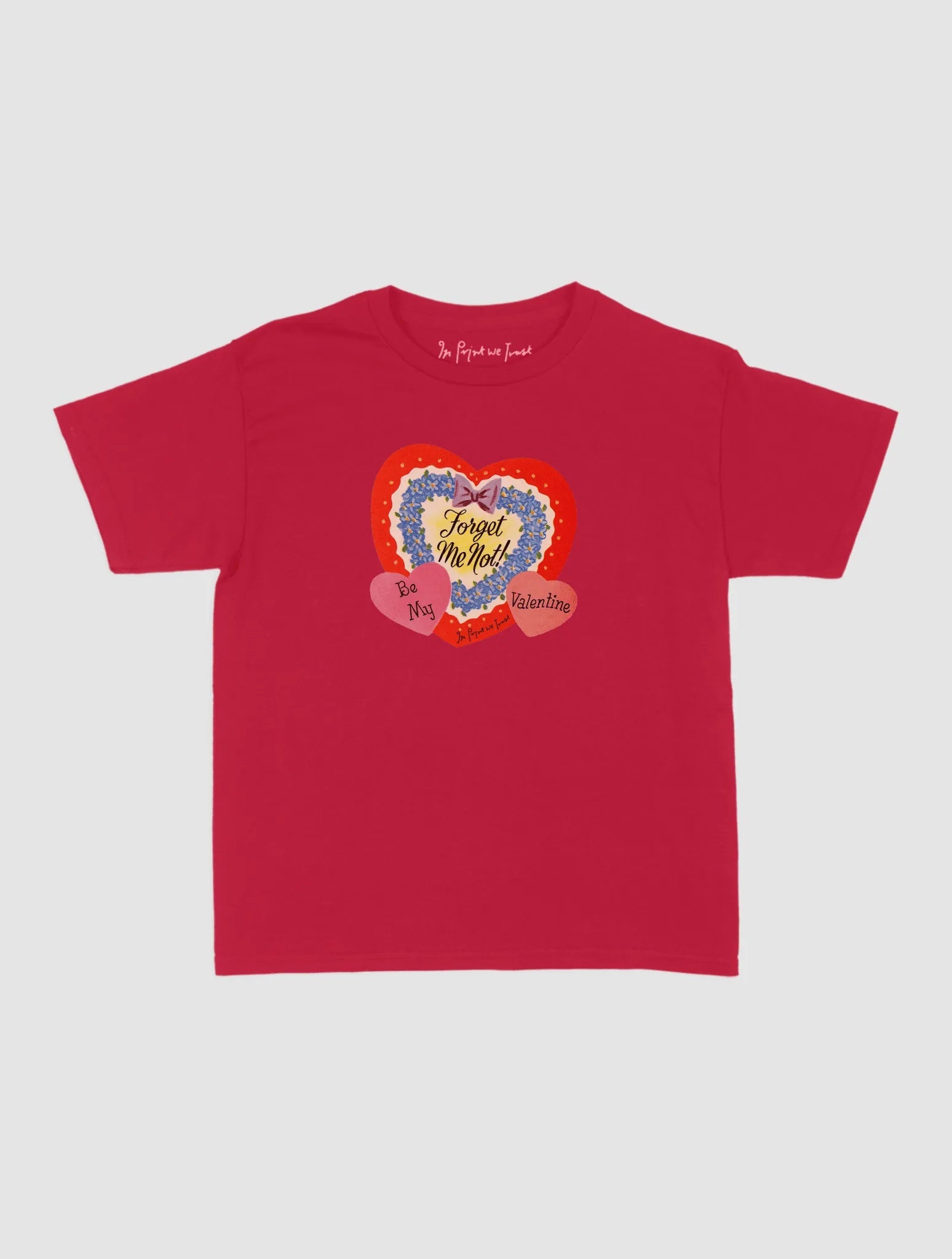 forget me not baby tee - In Print We Trust