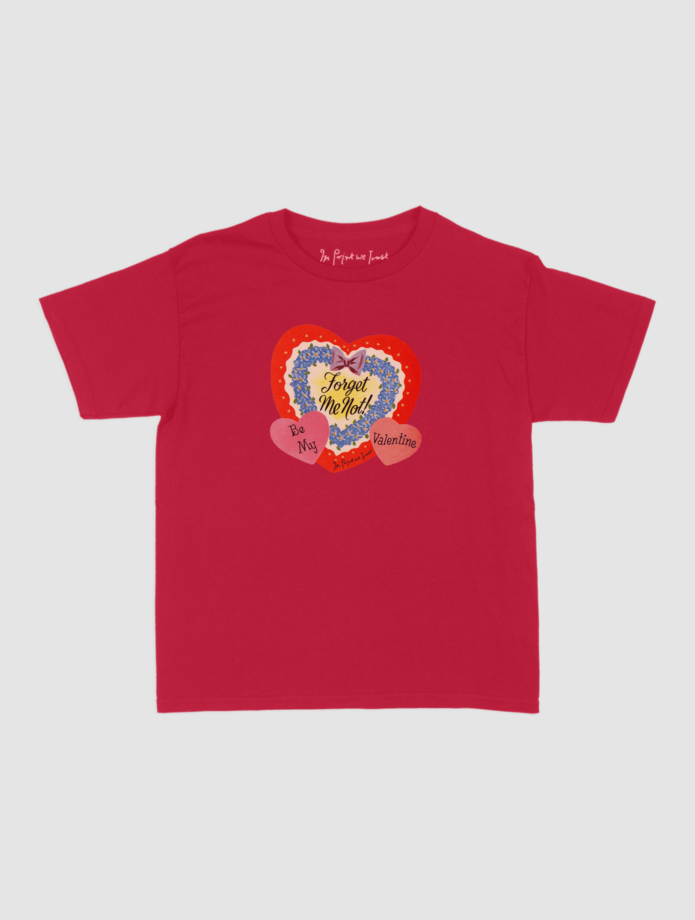 forget me not baby tee - In Print We Trust