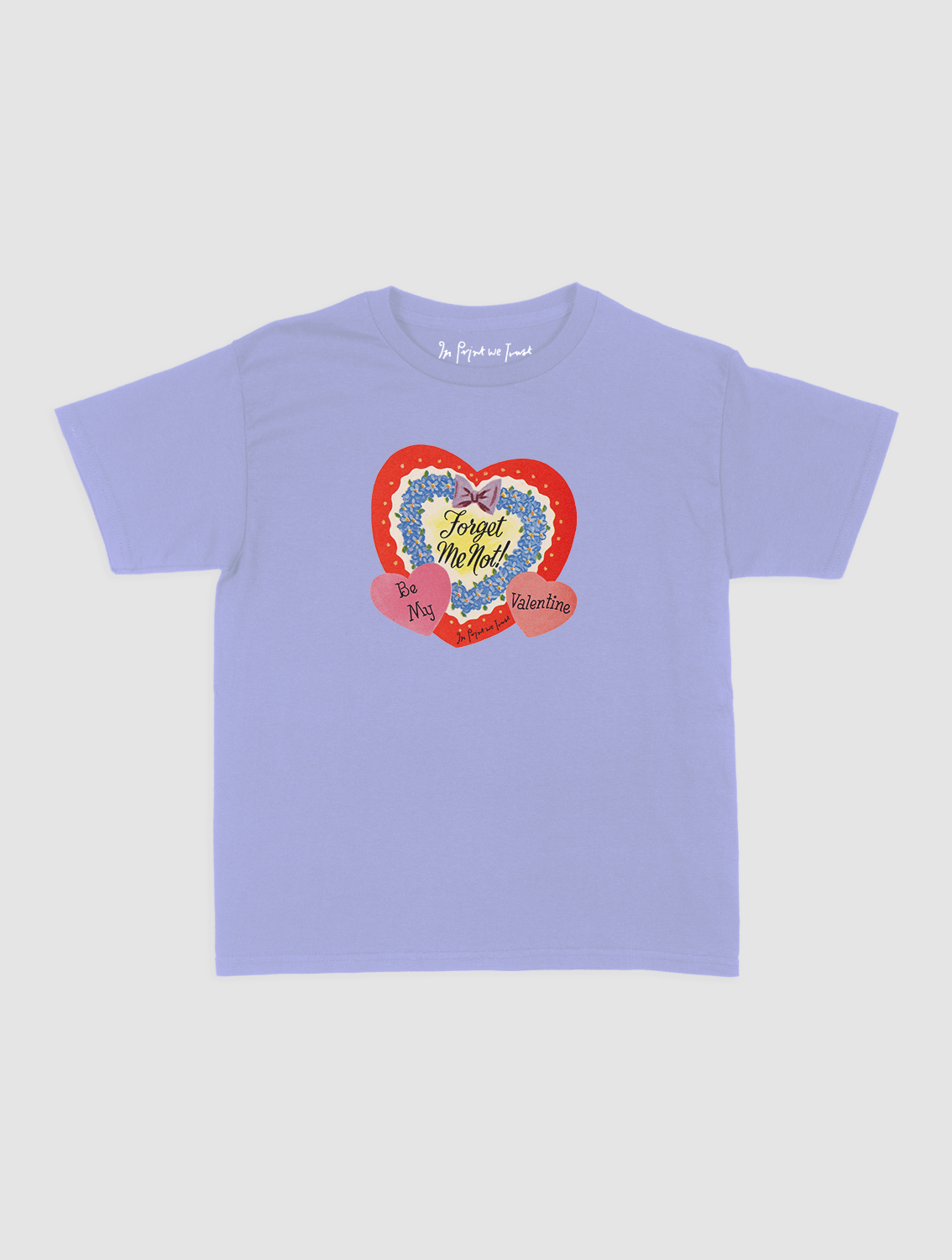forget me not baby tee - In Print We Trust