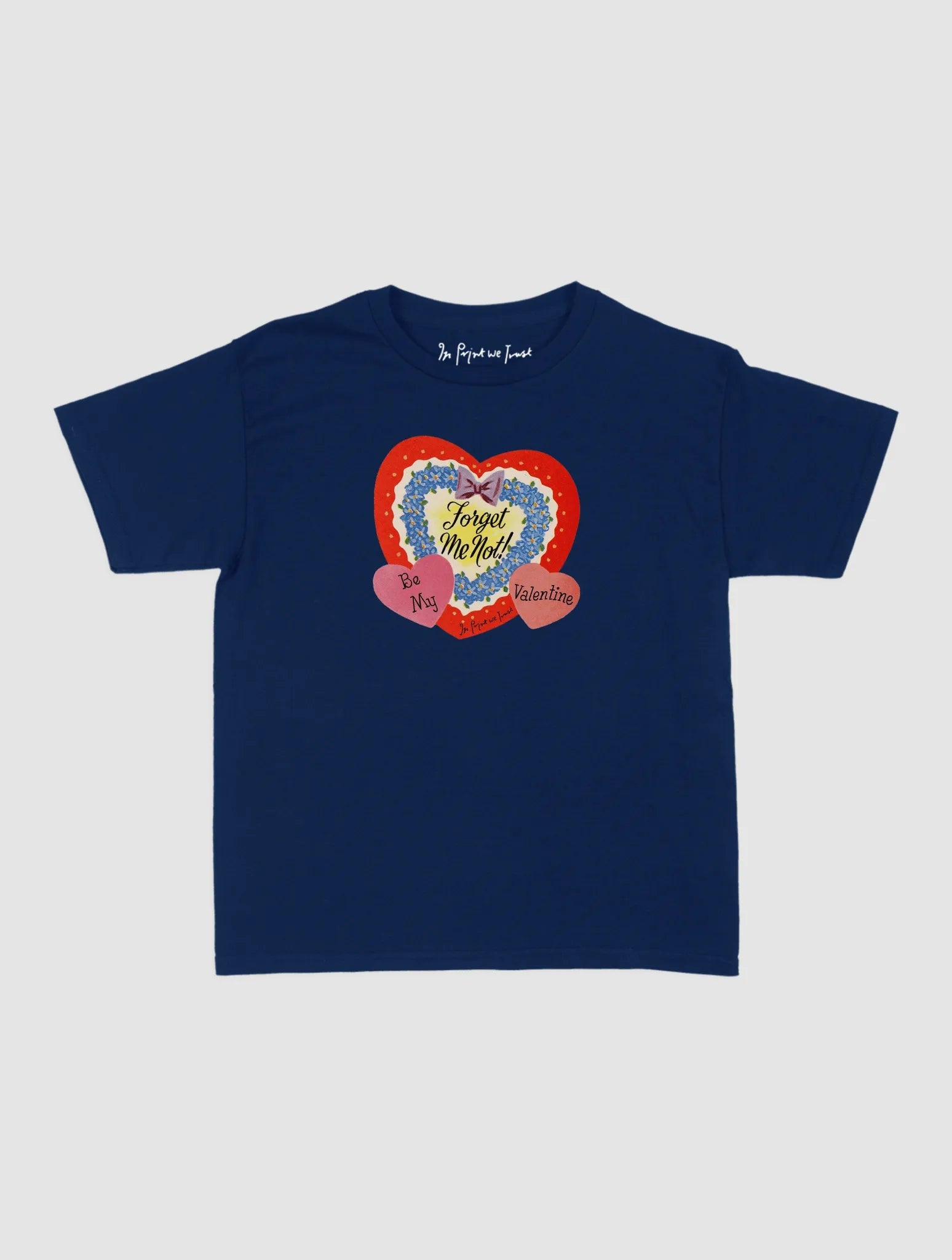 forget me not baby tee - In Print We Trust
