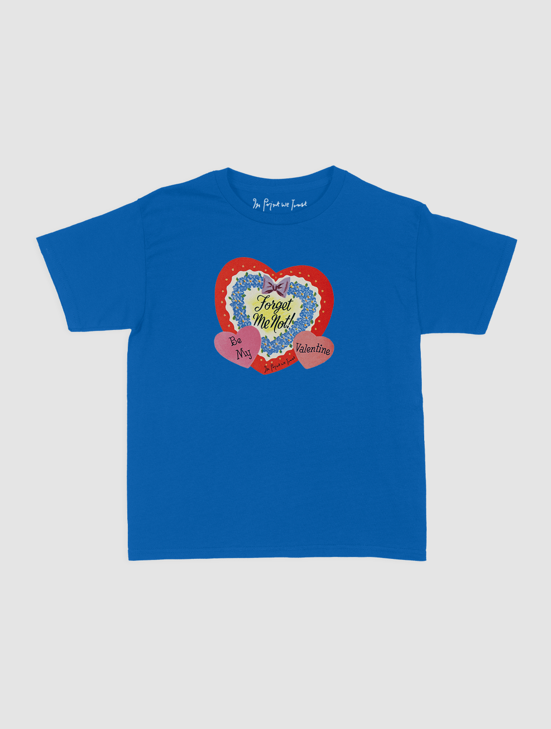 forget me not baby tee - In Print We Trust