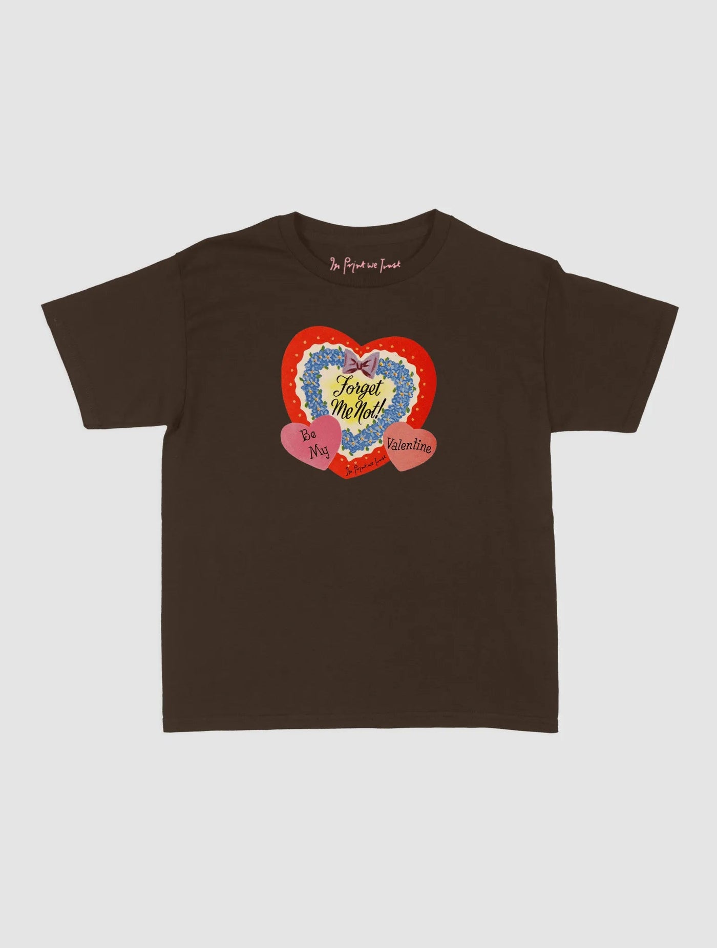 forget me not baby tee - In Print We Trust