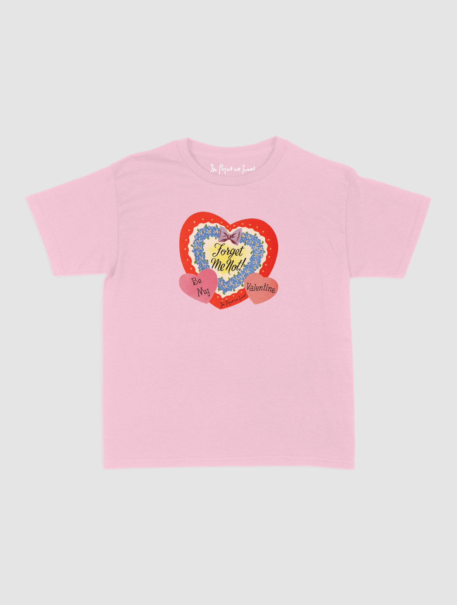 forget me not baby tee - In Print We Trust