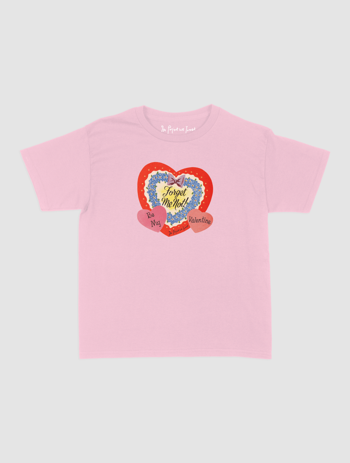 forget me not baby tee - In Print We Trust