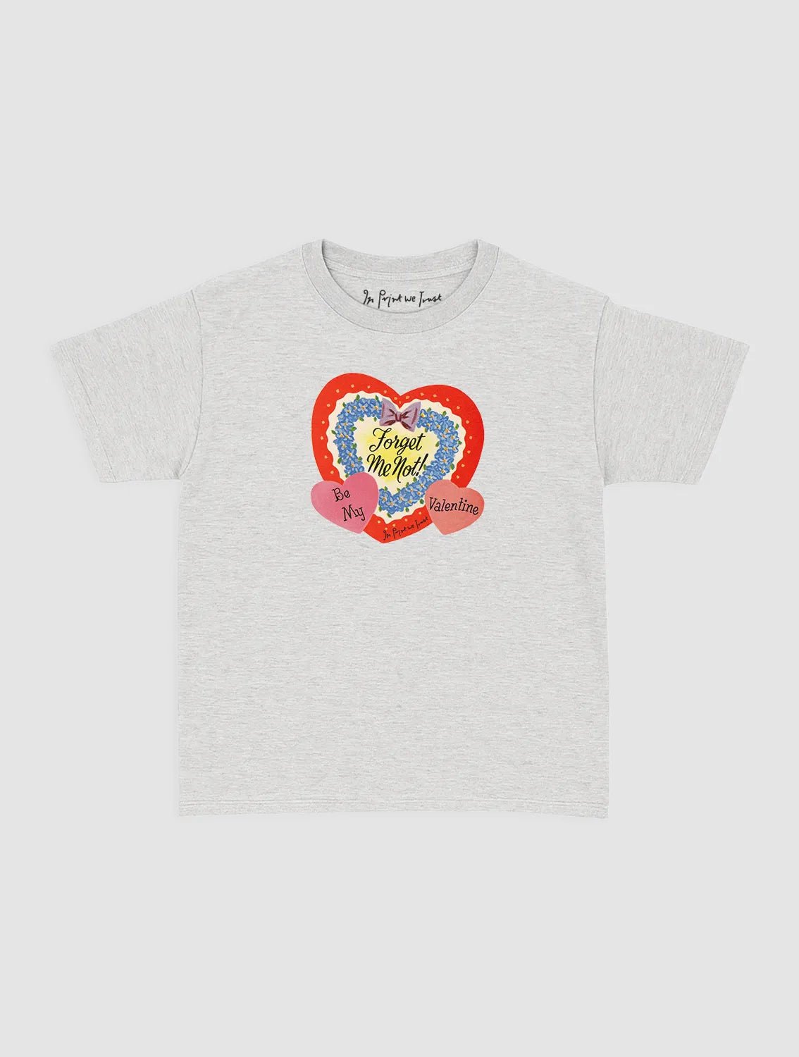 forget me not baby tee - In Print We Trust