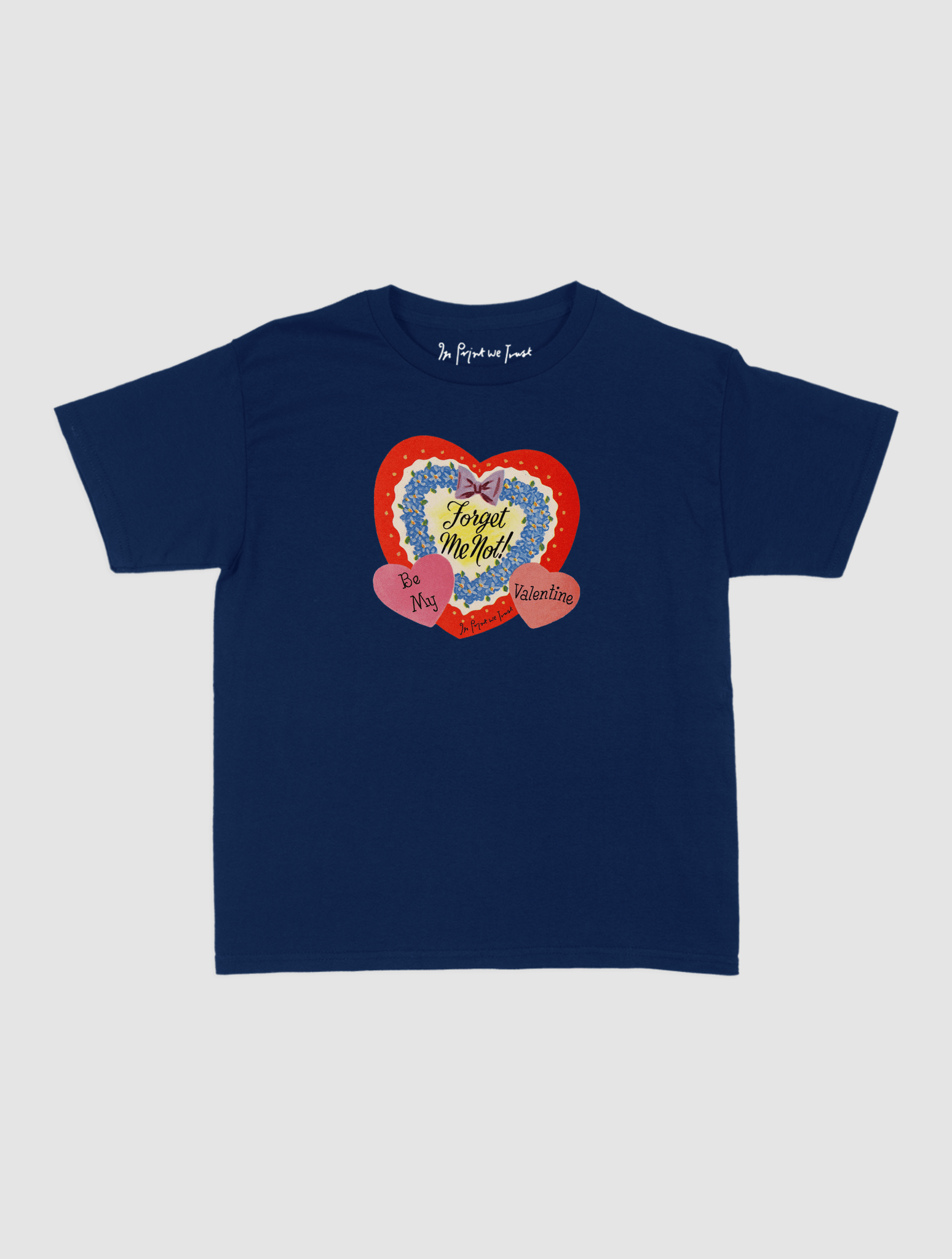 forget me not baby tee - In Print We Trust