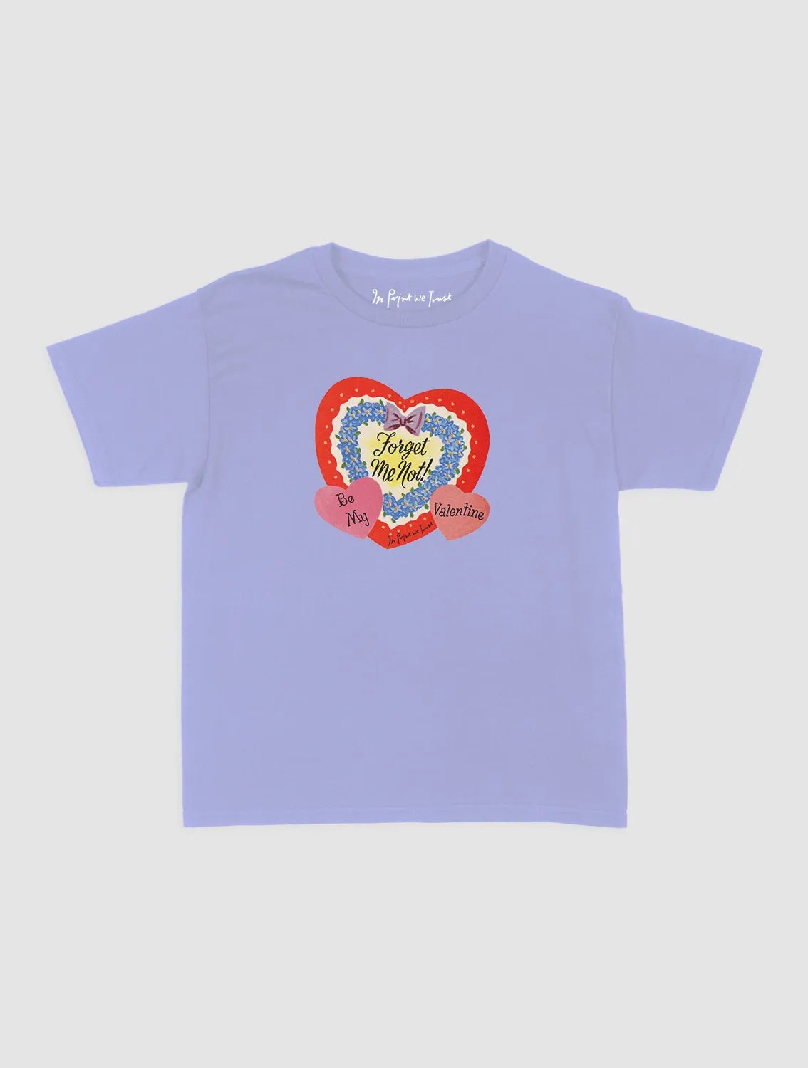 forget me not baby tee - In Print We Trust