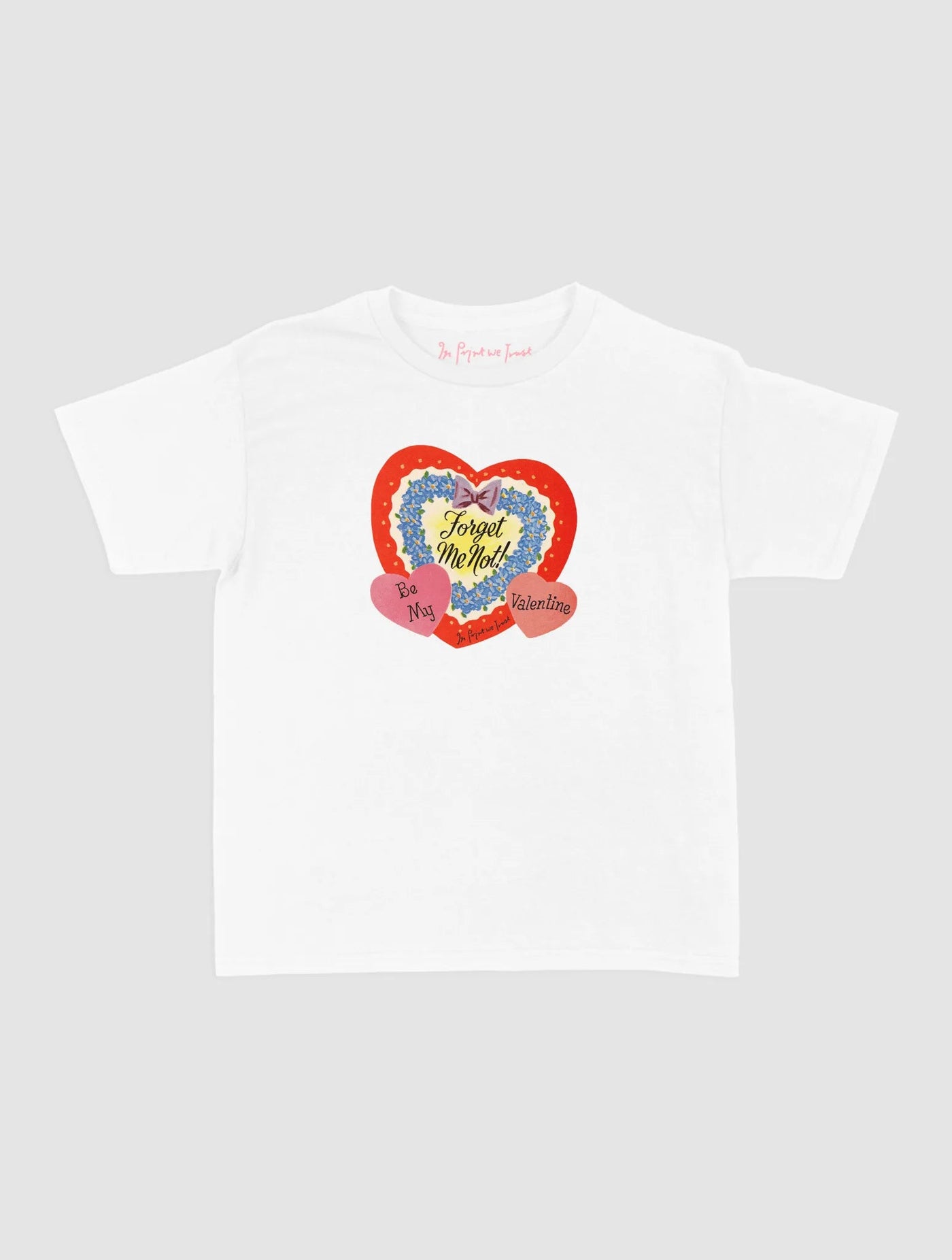 forget me not baby tee - In Print We Trust