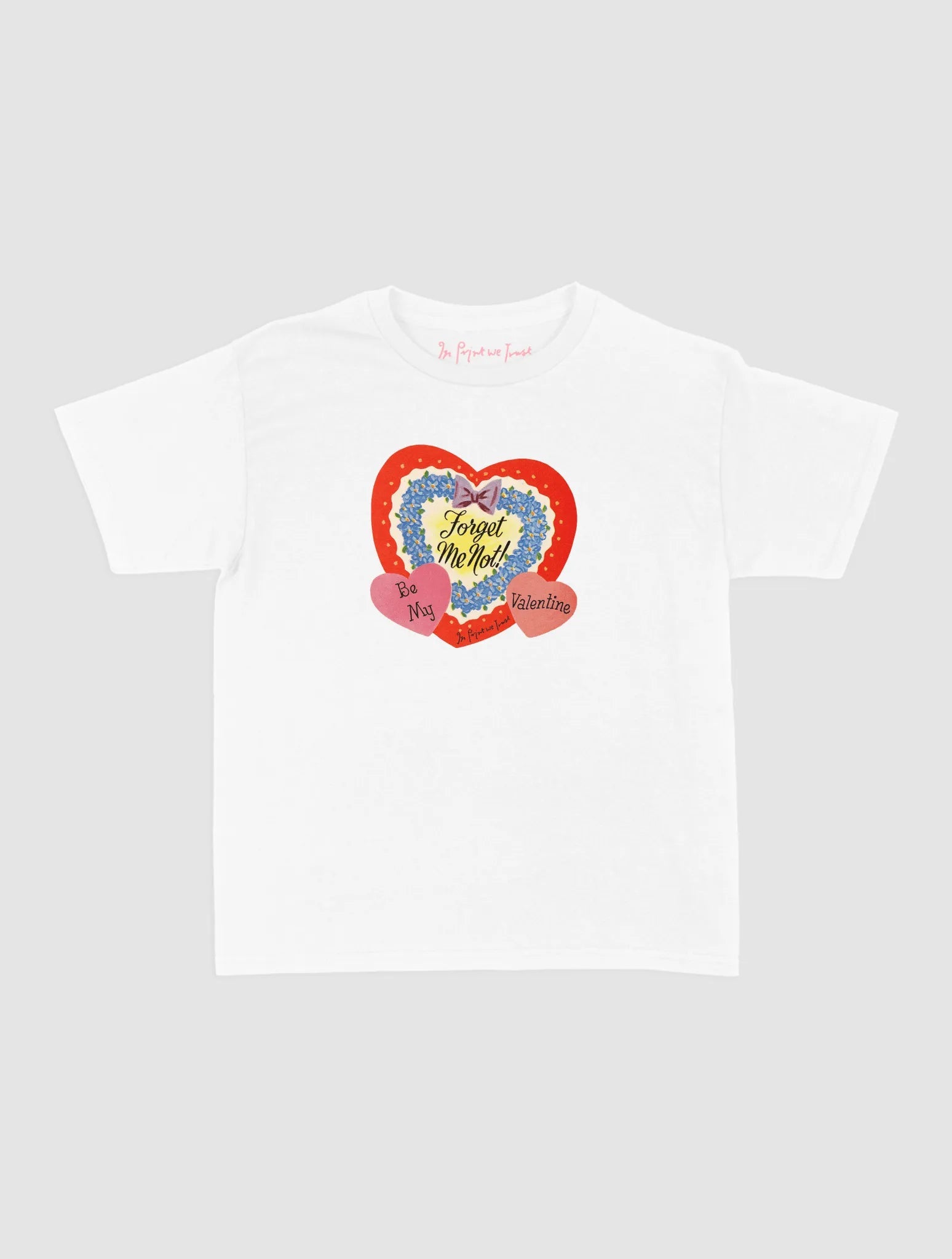 forget me not baby tee - In Print We Trust