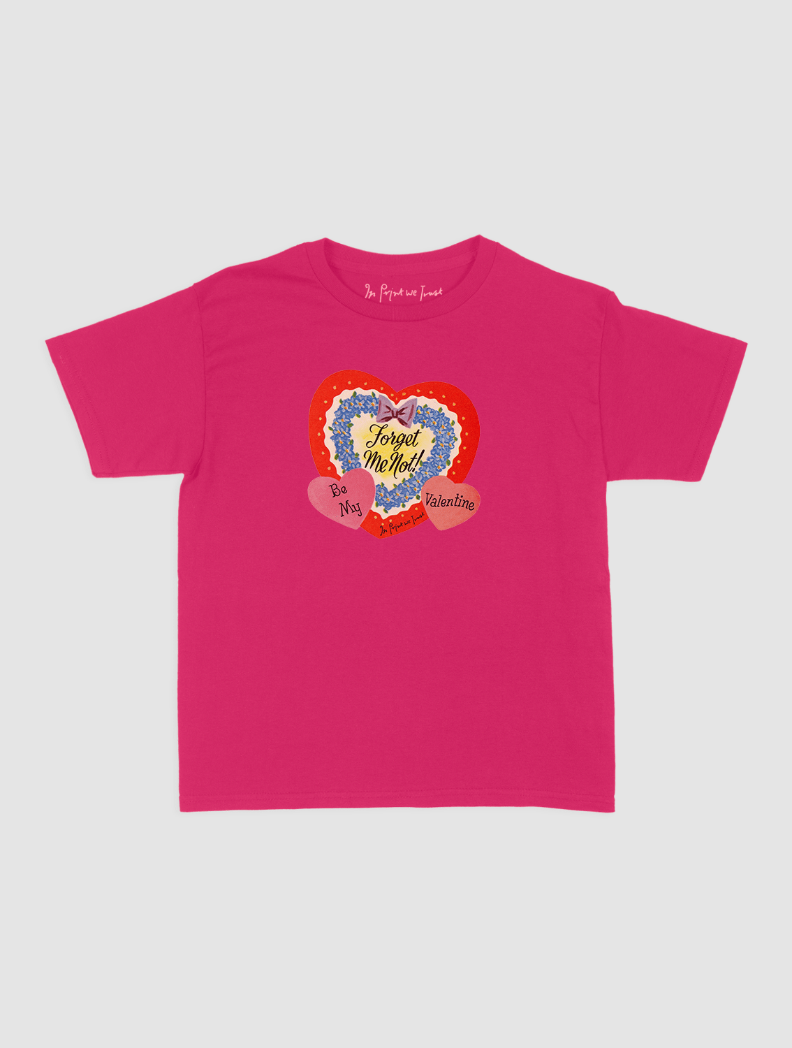 forget me not baby tee - In Print We Trust