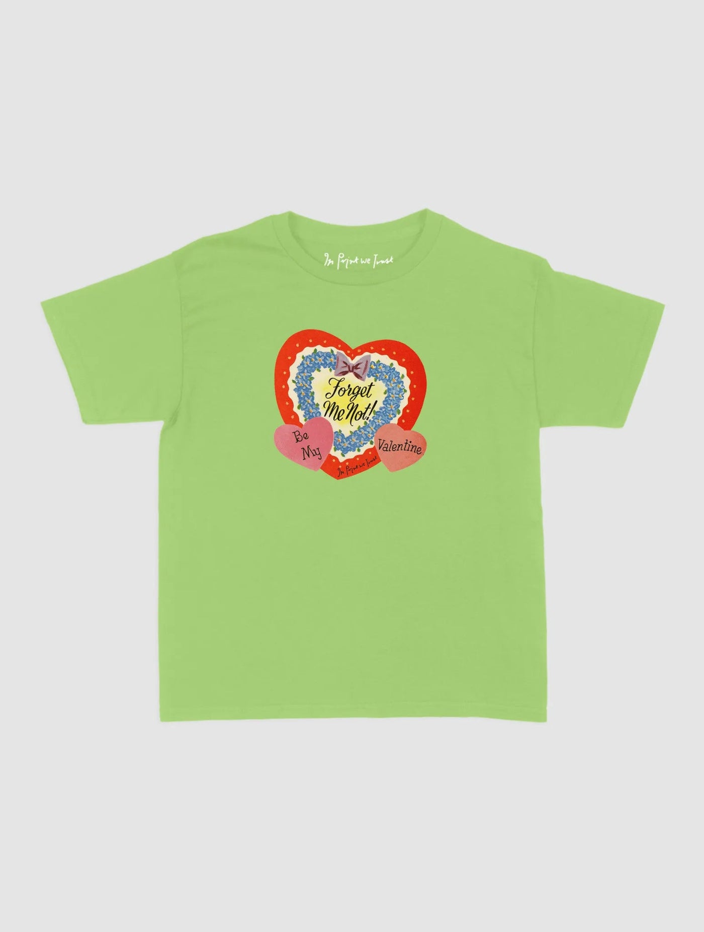 forget me not baby tee - In Print We Trust
