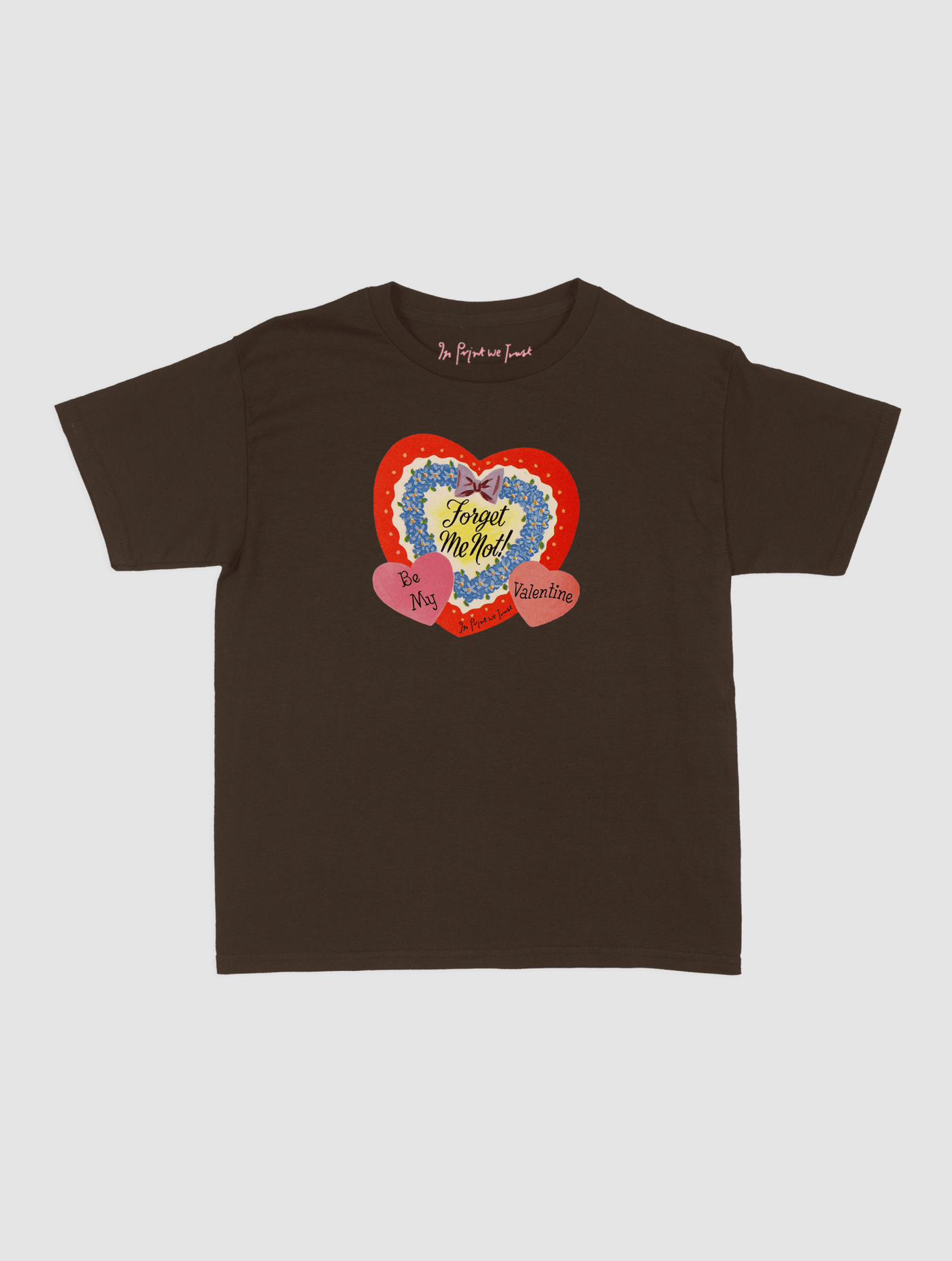 forget me not baby tee - In Print We Trust