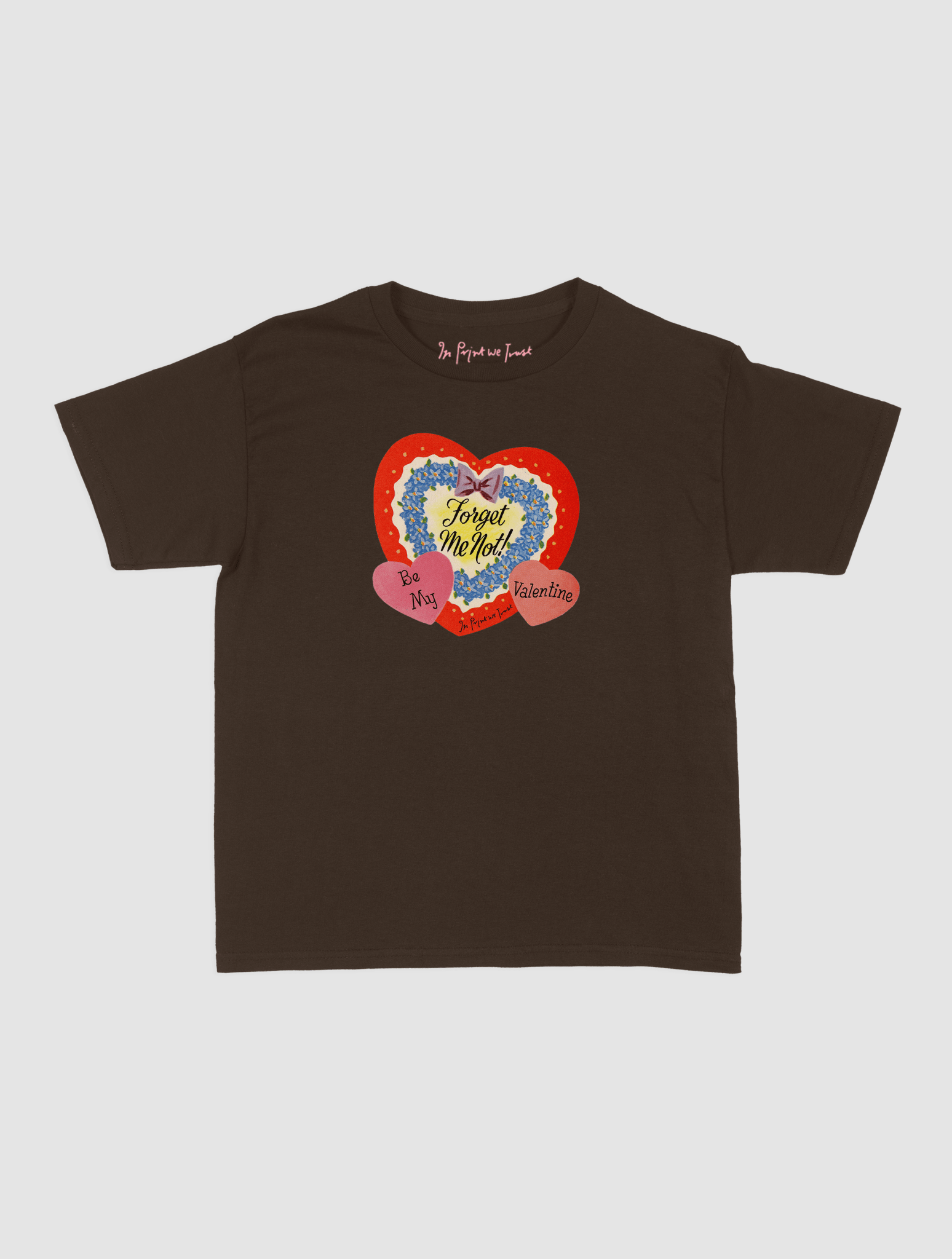 forget me not baby tee - In Print We Trust