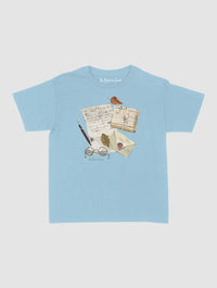 fountain pen baby tee - In Print We Trust
