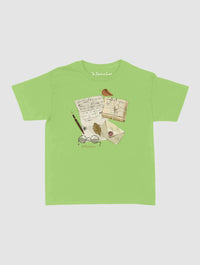 fountain pen baby tee - In Print We Trust