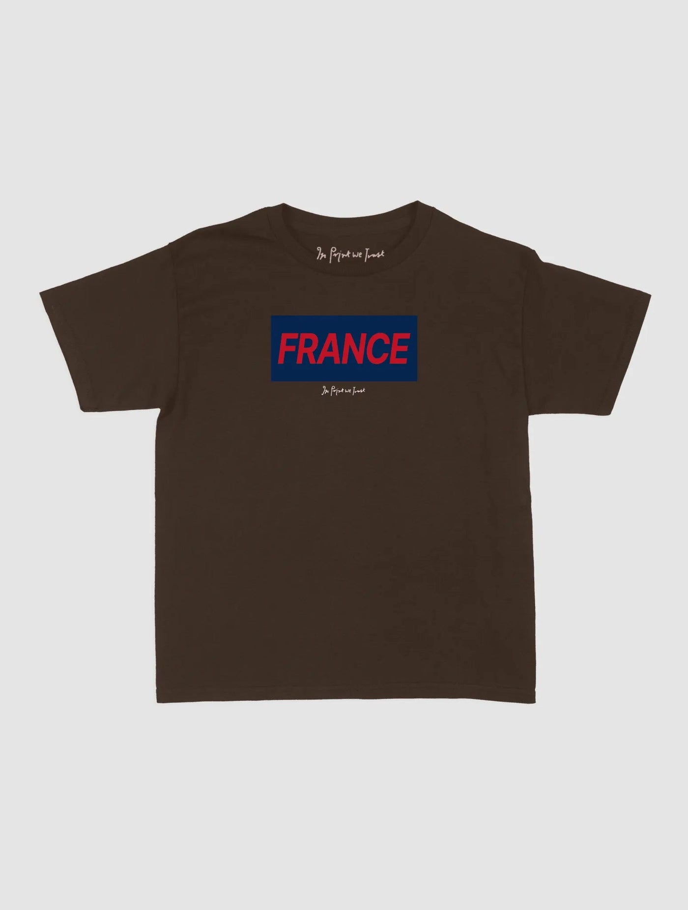 france baby tee - In Print We Trust