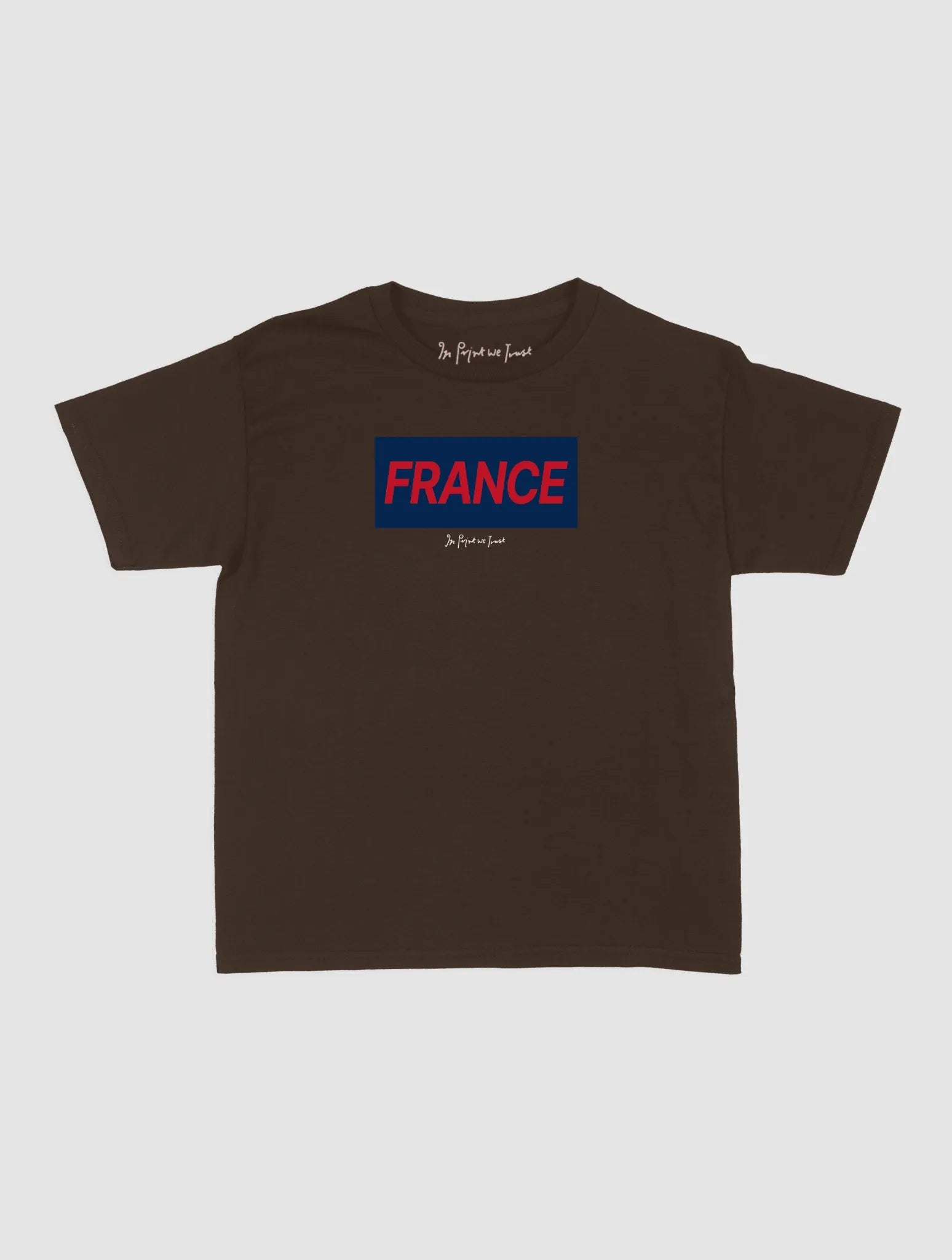 france baby tee - In Print We Trust