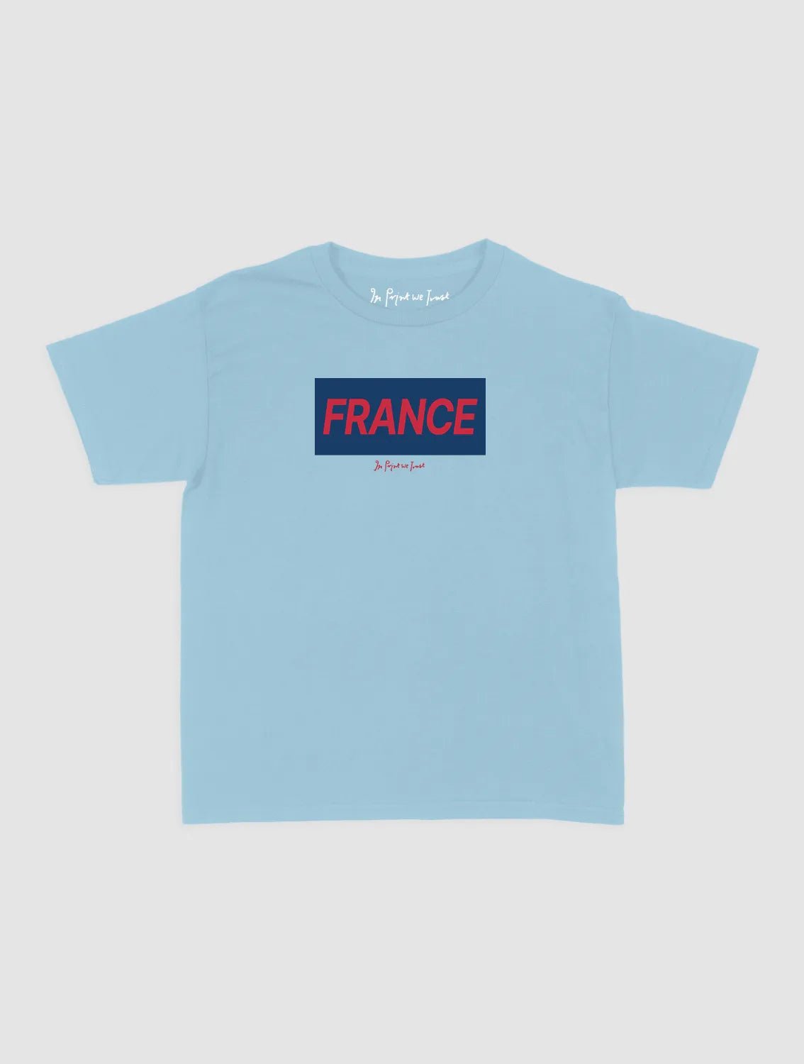 france baby tee - In Print We Trust