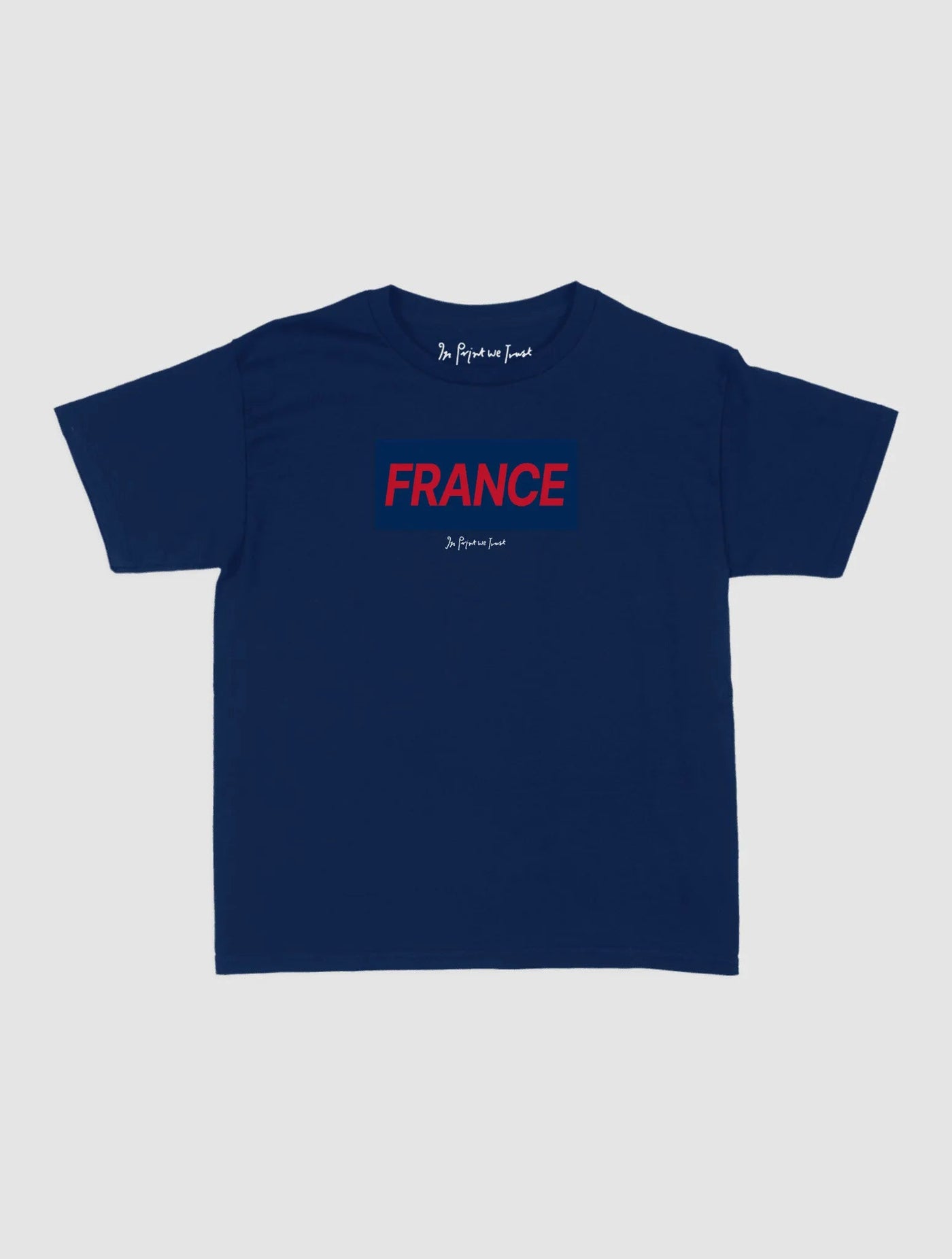 france baby tee - In Print We Trust