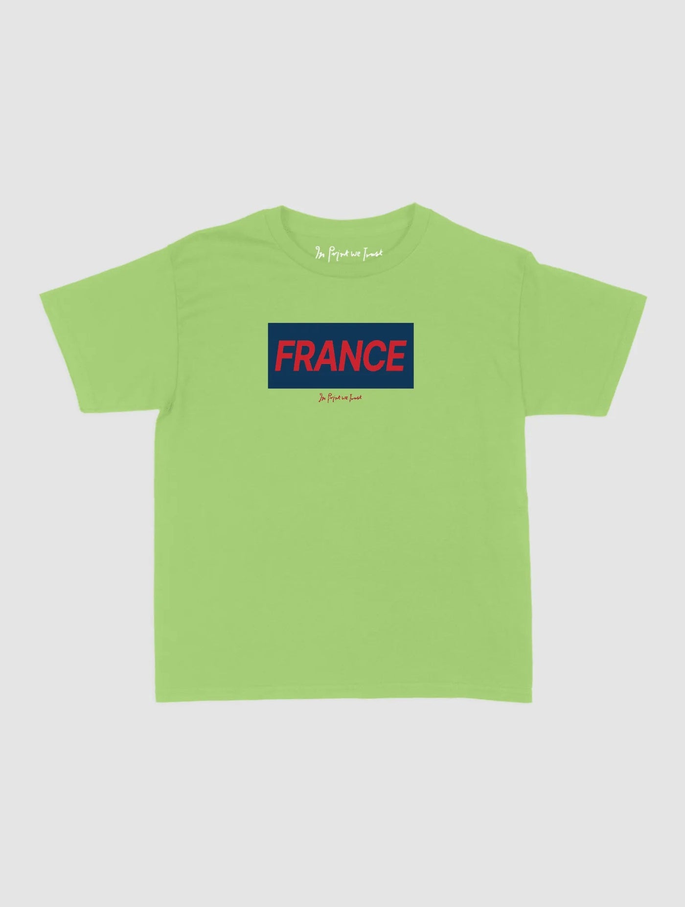 france baby tee - In Print We Trust