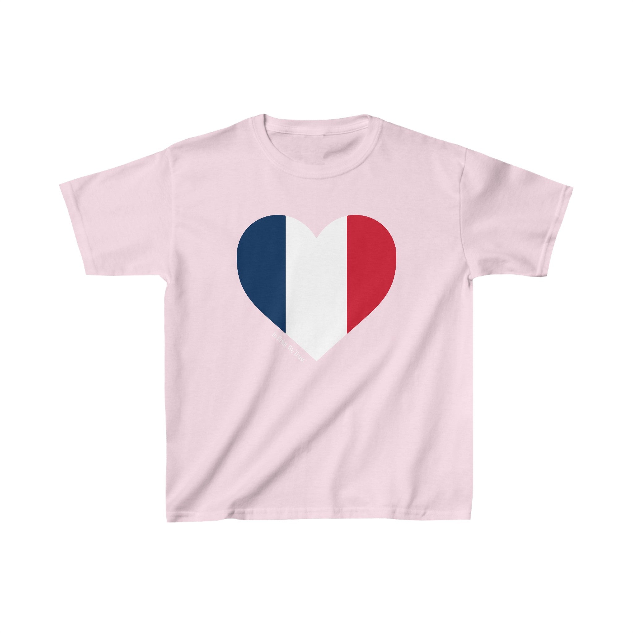 'France' baby tee - In Print We Trust