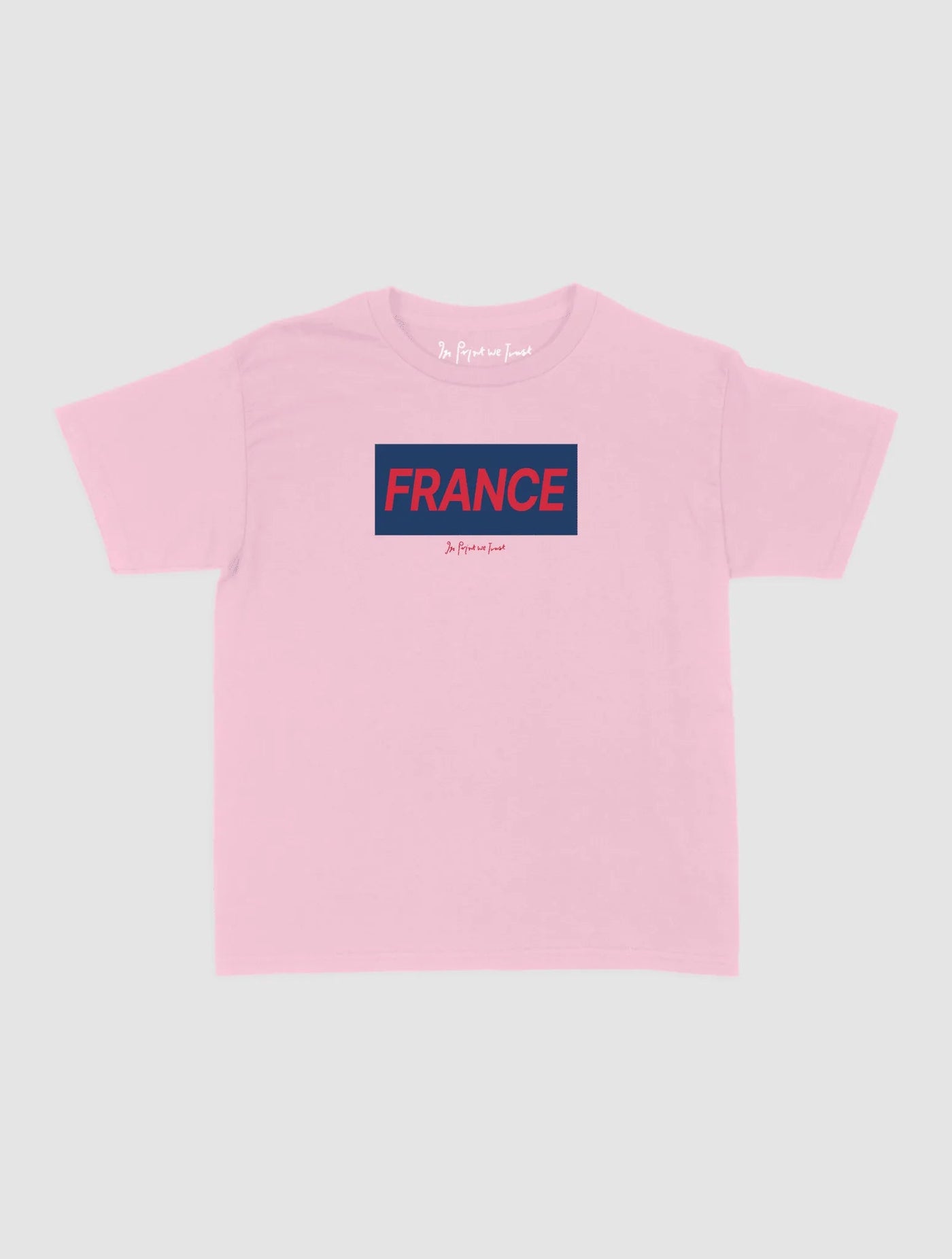 france baby tee - In Print We Trust