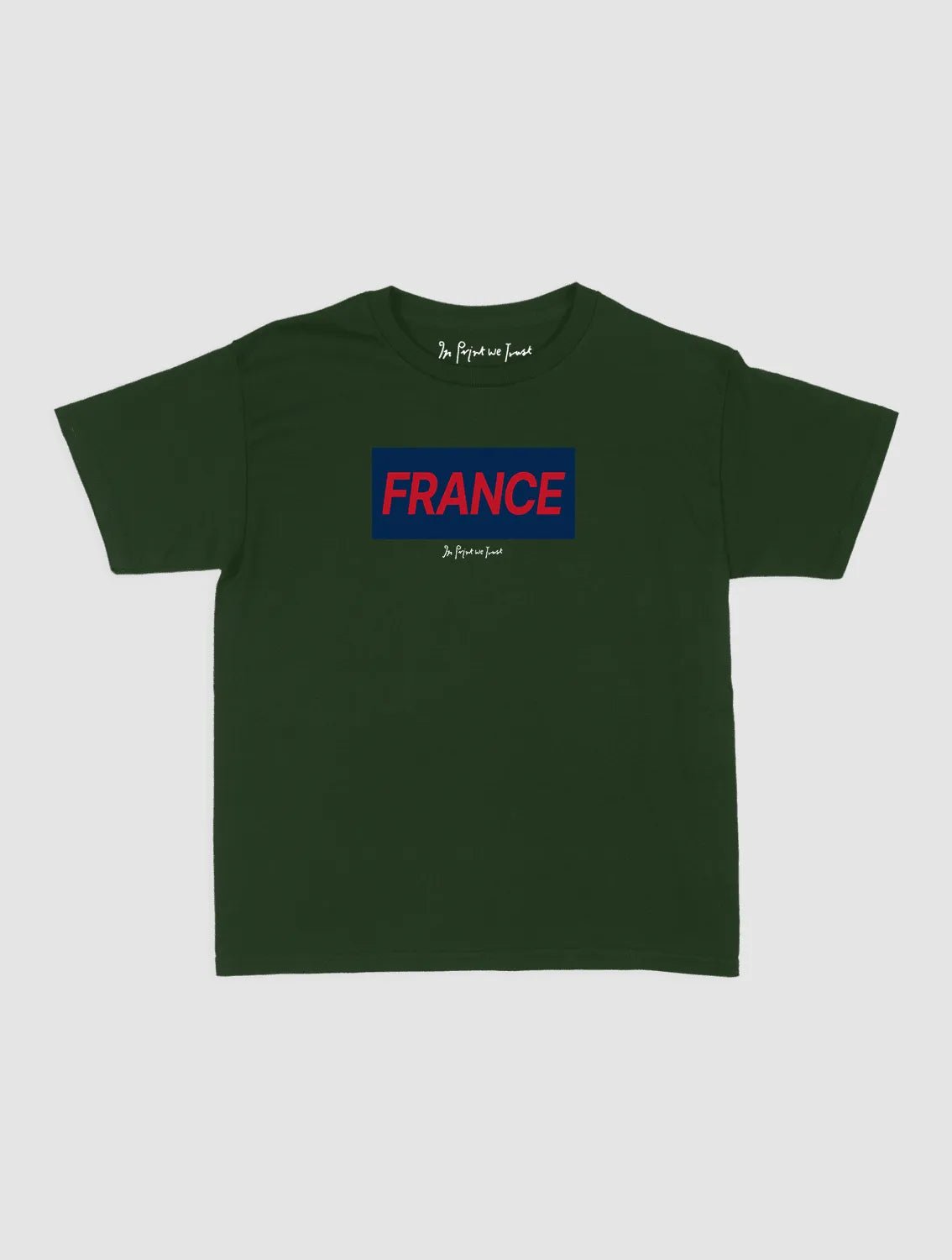 france baby tee - In Print We Trust