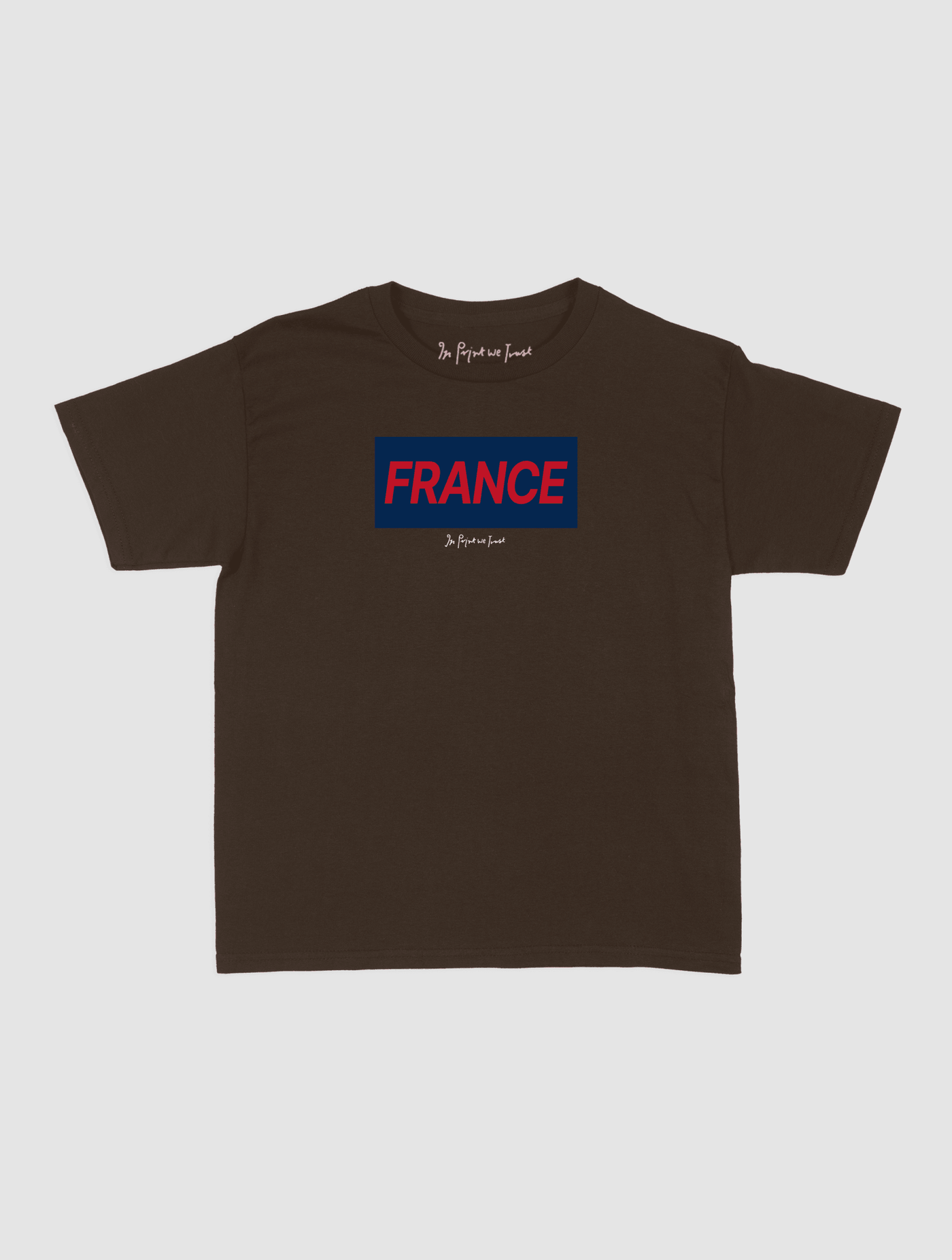france baby tee - In Print We Trust
