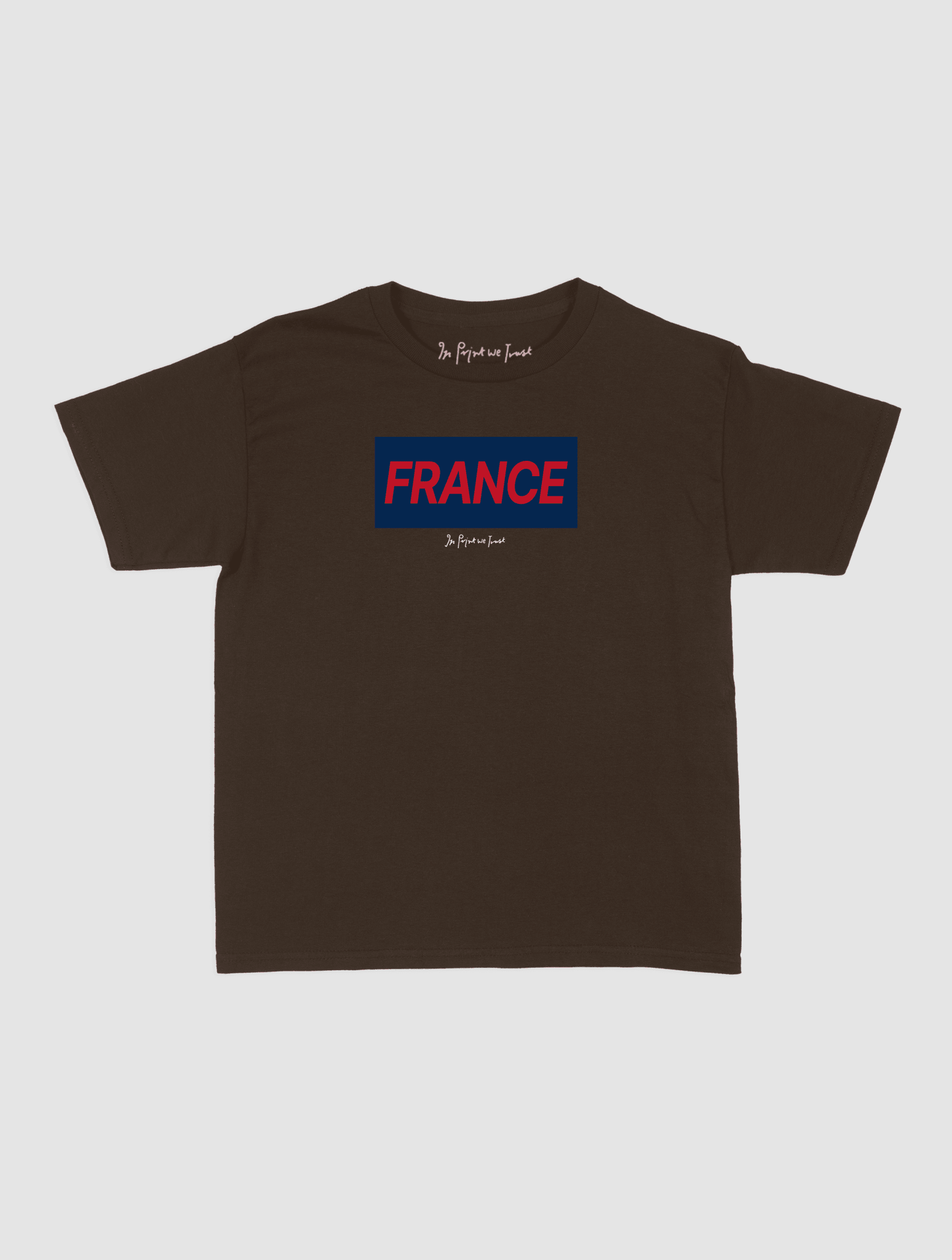 france baby tee - In Print We Trust