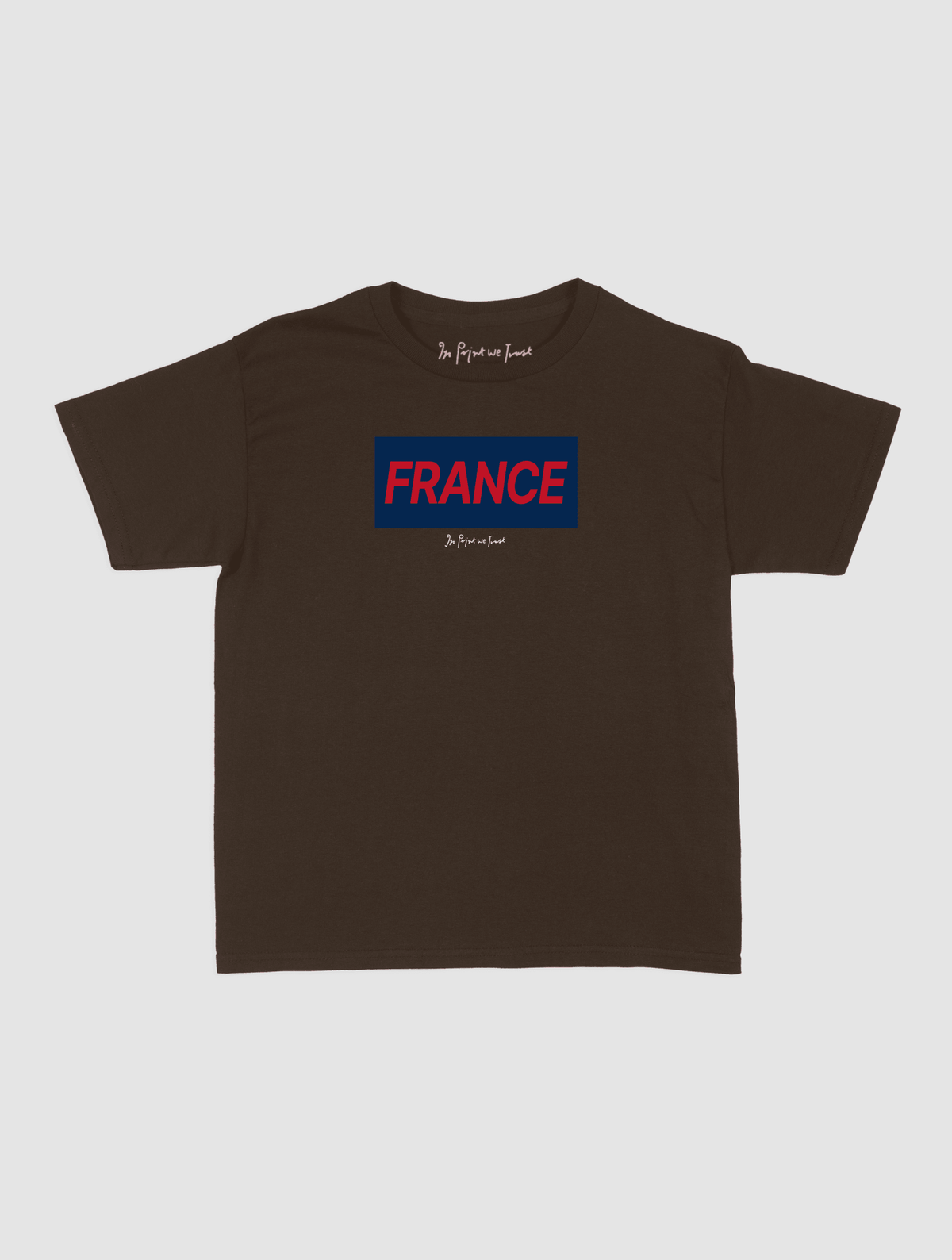 france baby tee - In Print We Trust