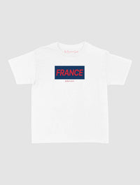 france baby tee - In Print We Trust