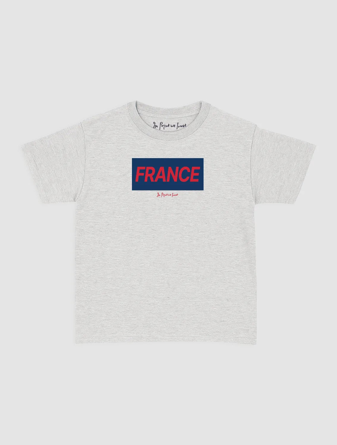 france baby tee - In Print We Trust