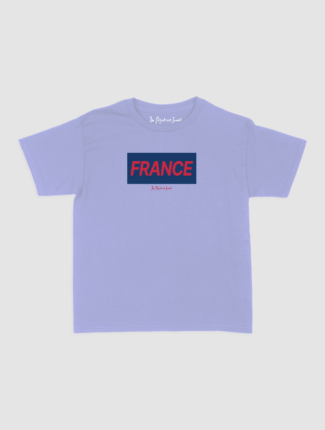 france baby tee - In Print We Trust