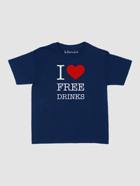 free drinks baby tee - In Print We Trust