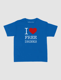 free drinks baby tee - In Print We Trust