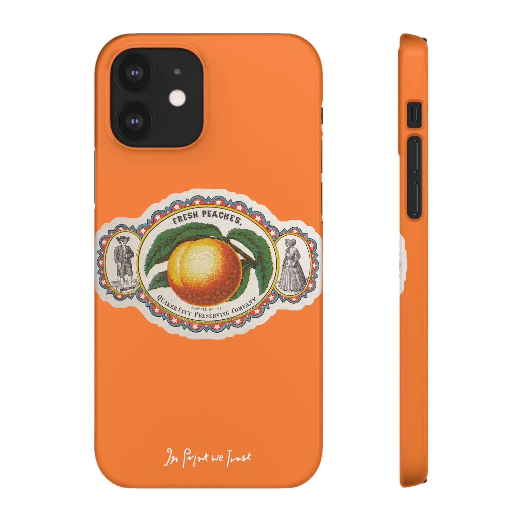 fresh peaches iPhone case - In Print We Trust