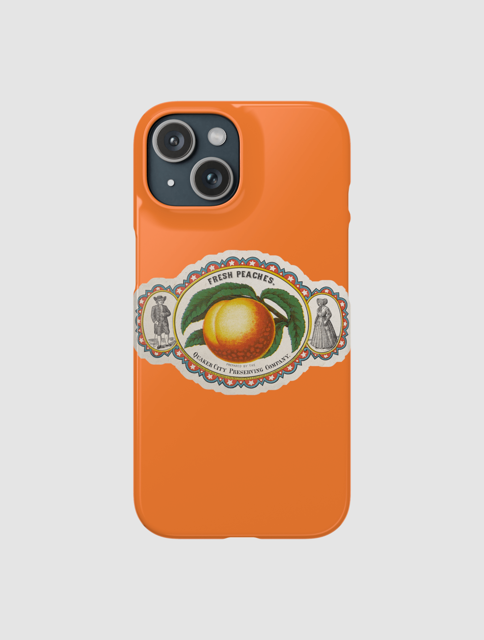 fresh peaches iPhone case - In Print We Trust