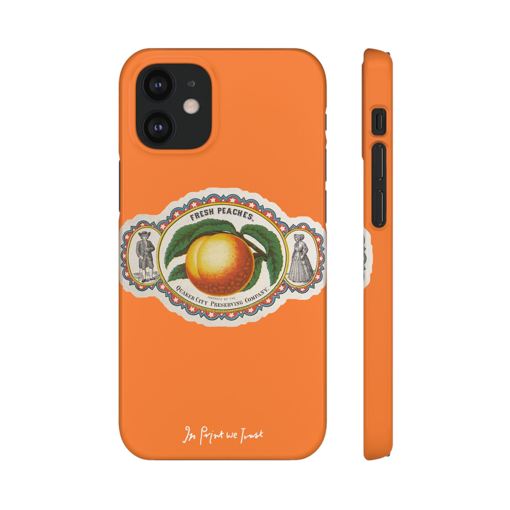 fresh peaches iPhone case - In Print We Trust