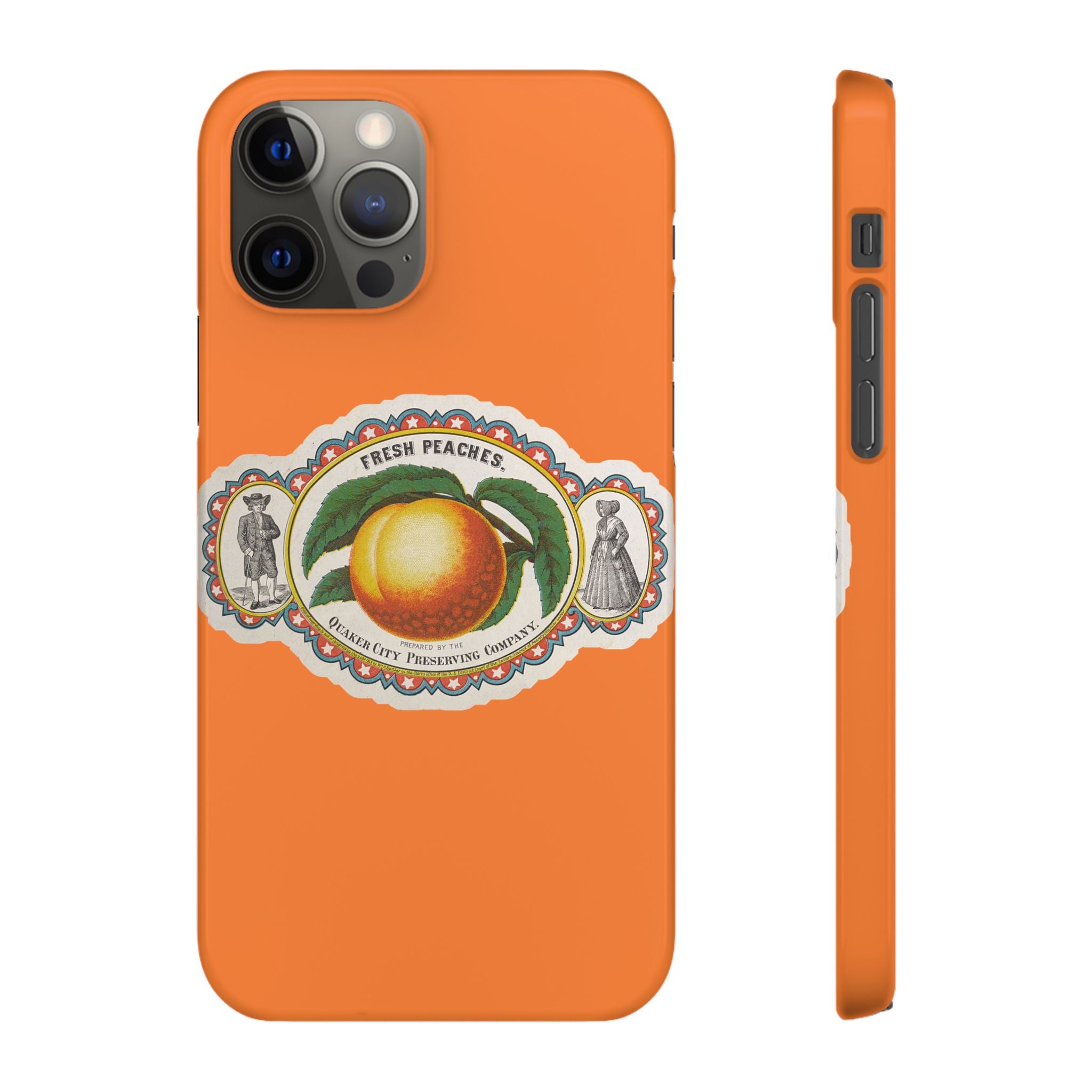 fresh peaches iPhone case - In Print We Trust