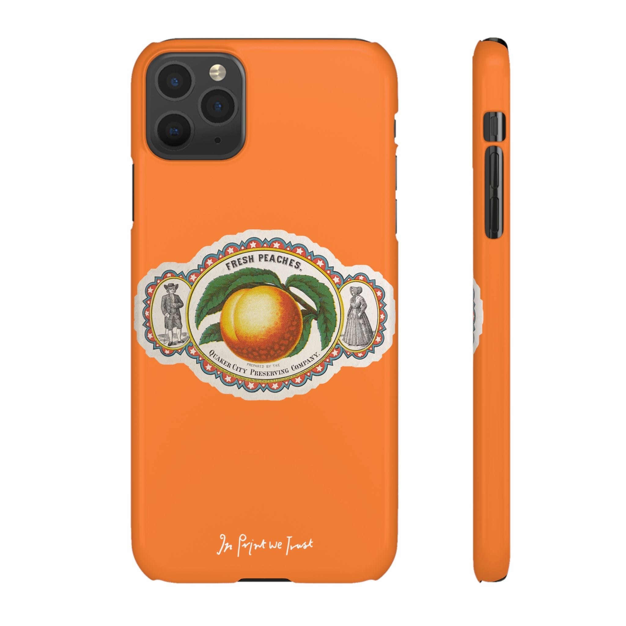 fresh peaches iPhone case - In Print We Trust