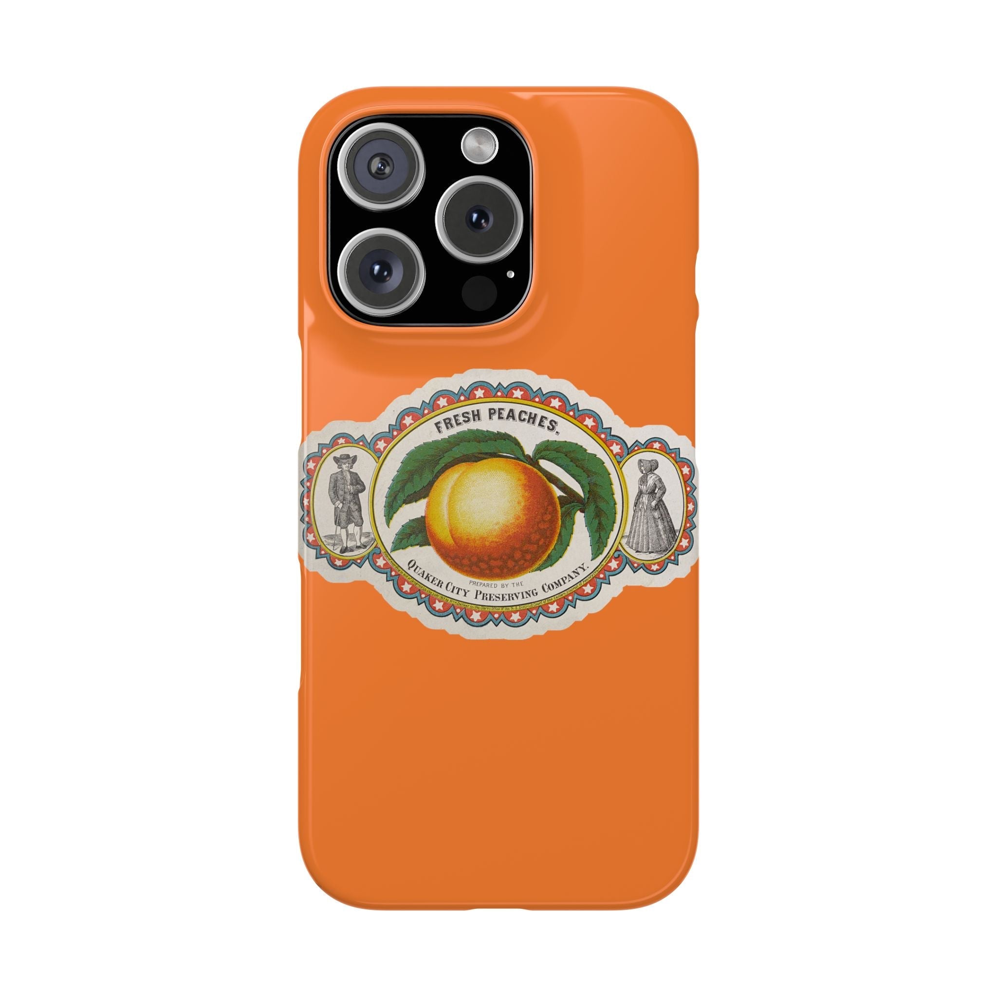 fresh peaches iPhone case - In Print We Trust