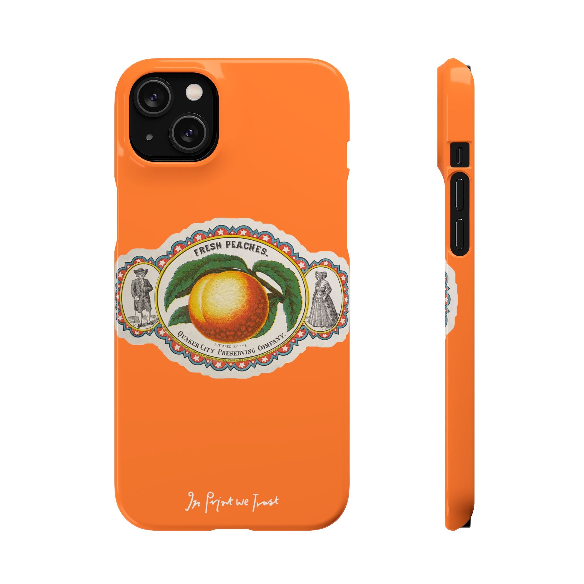 fresh peaches iPhone case - In Print We Trust